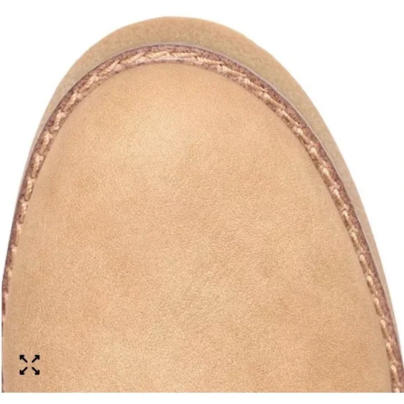 boc Women's Light Tan Suede Side-Zip Ankle Booties NIB - Picture 4 of 7